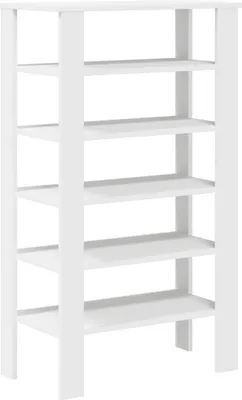 Obrázek produktu pro vidaXL Stojan na boty bílý 61x32x105 cm materiál na bázi dřeva