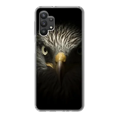 Produktbild von MuchoWow® Handyhülle Schutzhülle Hülle für Samsung Galaxy A32 5G Vogel - Adler - Raubvögel - Auge - Schnabel - Licht Silikon Softcase Handy Hülle - Softcase