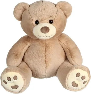 Image de Peluche Ours, GIPSY TOYS Patachon, Taupe, 80 cm