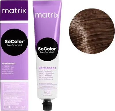 Produktbild von Matrix SOCOLOR Pre-Bonded - 504N - Extra deckendes Mittelbraun Natur - 90ml