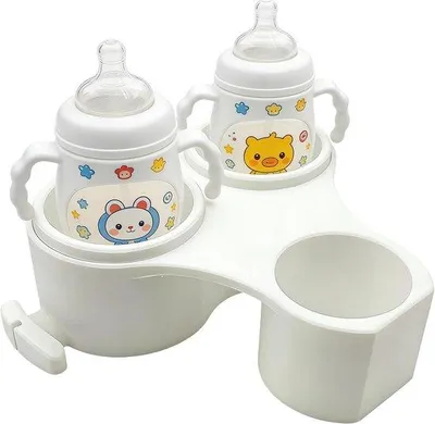 Produktbild von Famanu Flaschenhalter für Milchpumpen - Organizer Station - 14,7 x 5,1 cm