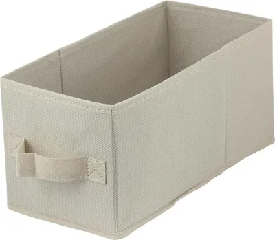 Produktbild von Lavita Storage Box | faltbare Aufbewahrung Boxen 15 x 31 x 15 cm | Schubladen-Organizer Box| Ordnungssysteme für Kleidung | Kleideraufbewahrung & Organisation | cremig | 1 stück