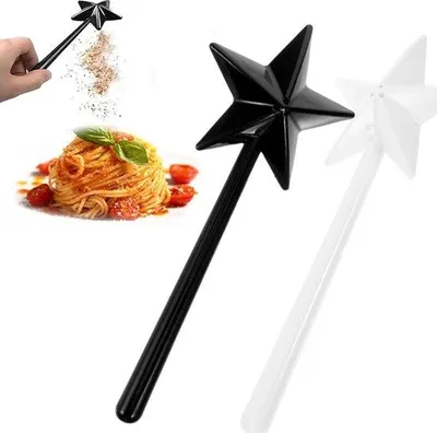 Produktbild von Mini Zaubershaker-Set, schwarz/weiß, 2-teilig, Salz und Pfeffer