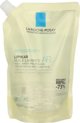 Immagine prodotto di La Roche-Posay Lipikar Olio detergente AP+ confezione di ricarica, cura del corpo, 400 ml