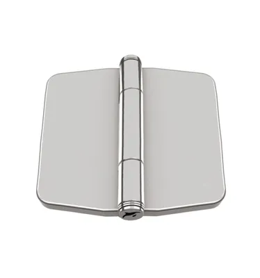 Produktbild von Scharnier mit Schnappabdeckung, 78x83mm, Edelstahl A4