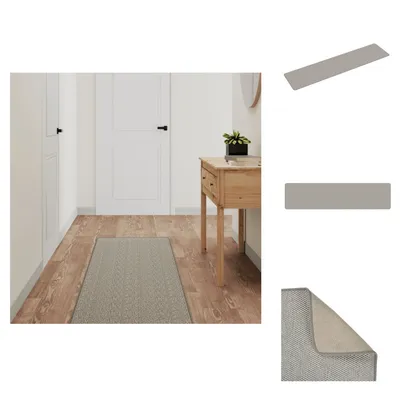 Immagine prodotto di vidaXL Tappeto a correre sisal look taupe 50x200 cm - Tappeti