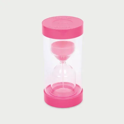 Produktbild von TickiT Sanduhr Spielzeug ColourBright 2 Minuten rosa Lernspielzeug