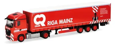 Obrázek produktu pro Herpa – nákladní vůz MB Actros 11 Streamspace Ga-KSZ Riga Mainz 318860
