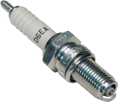 Produktbild von Zündkerzen Set NGK 6x D6EA Zündkerze, 19,0mm Langgewinde Ø 12,0mm Hex 18,0mm, Elektrodenabstand 0,75mm, Wärmewert 6, 7512