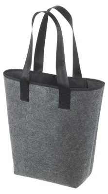 Image de Halfar - Sac à provisions « New Classic » LT1213 (45 cm x 40 cm x 14 cm) (anthracite)