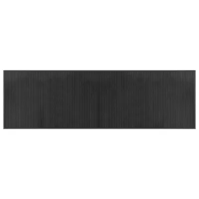 Produktbild von Best Möbel Teppich Rechteckig Grau 60x200 cm Bambus - Designerteppiche A376838