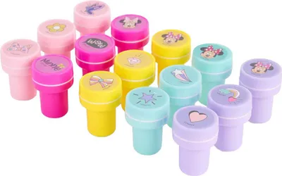 Image de Canenco Set de tampons Minnie Mouse, 15 pièces.
