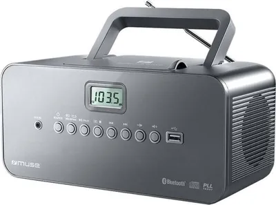 Immagine prodotto di MUSE M-30BT, radio portatile con lettore CD, USB e Bluetooth
