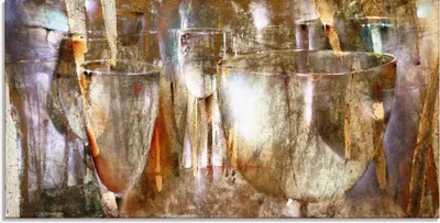 Produktbild von ARTland Glasbild Lichtspiel Größe: 100x50 cm