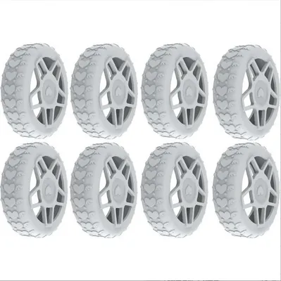 Image de INF 8 housses de protection pour roulettes de valise Gris model 2