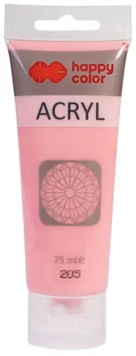 Image de Peinture acrylique 75ml rose poudré HAPPY COLOR