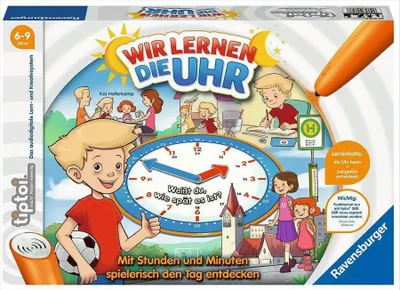 Produktbild von tiptoi® Wir lernen die Uhr (Spiel-Zubehör)