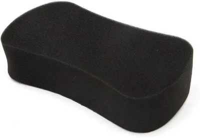 Immagine prodotto di Set per la pulizia dell'auto, nero con spugna.