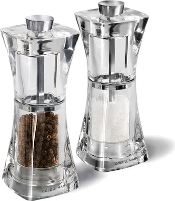 Produktbild von Cole & Mason Crystal Salz- und Pfeffermühle Geschenkset, 125 mm
