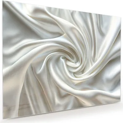 Produktbild von Glasbild 120x90cm in XXL für Wohnzimmer, Schlafzimmer Motiv Seidene Textur