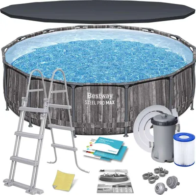 Obrázek produktu pro Rámový bazén 427 x 107 cm, sada 11 v 1
