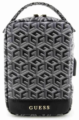 Produktbild von Guess Universelle Tasche Tragetasche Umhängetasche GCube Stripe Schwarz