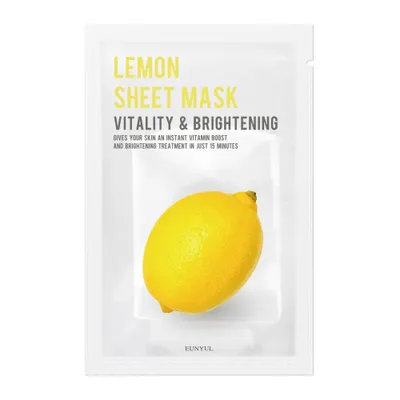 Produktbild von Lemon Frischekick Aufhellende Tuchmaske, 22ml