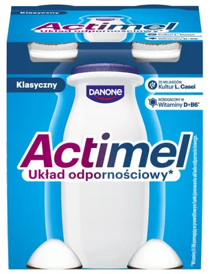 Obrázok produktu pre Jogurtový nápoj Actimel prírodný 4 x 100 g