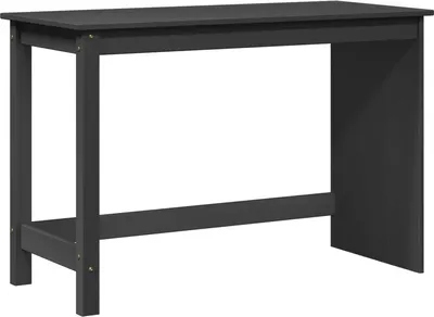 Immagine prodotto di Scrivania Grigio 112 x 50 x 75 cm Legno di Pino Massello