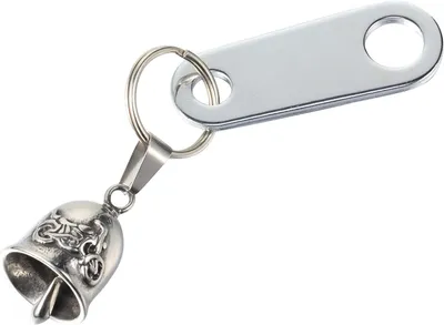 Productafbeelding van Guardian bel hanger voor motorfiets biker sleutelhanger