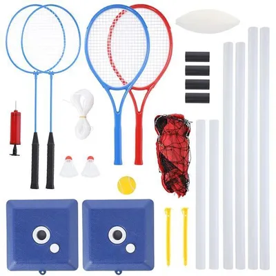 Obrázek produktu pro Nt0300 3V1 Multifunkční Síť Na Badminton + Tenis + Volejbal, Celý Povlak Nils