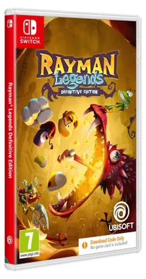 Obrázek produktu pro Ubisoft Rayman Legends - Definitive Edition, Nintendo Switch, Režim multiplayer, E10+ (starší 10 let), Fyzické médium