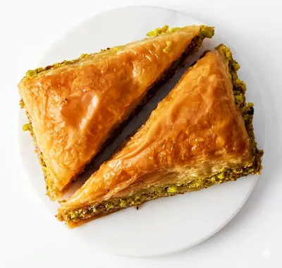 Produktbild von Baklava to go - Carrot Slice Pistazie, 20 x 2er-Packungen im Tray