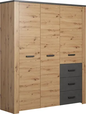 Produktbild von Follow SZ:Ko.+Fr.Artisan Eiche Melamin,Abs.Matera Melamin,Kleiderschrank