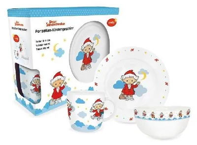 Produktbild von Trötsch Unser Sandmännchen Geschirrset aus Porzellan