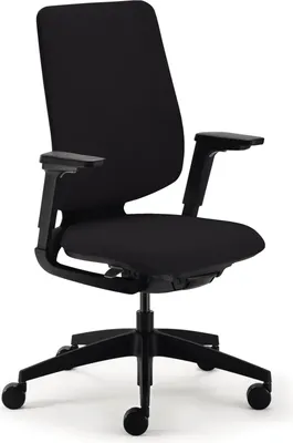 Produktbild von Sedus Bürodrehstul se:flex ef-102/001 Vollpolster sw/sw