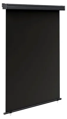 Produktbild von Senkrechtmarkise für Balkon 100x250 cm – Anthrazit ausziehbare Seitenmarkise als Windschutz