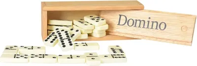 Produktbild von Egmont Toys Dominospiel aus Holz, 20x7x6cm, für Kinder ab 6 Jahren