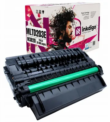 Produktbild von Inkdigo Toner MLT-D203E für Samsung ProXpress M3820D, M3820DW, M3820ND, M3870FD – Schwarz, 10000 Seiten,, KI-generiertes Bild