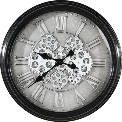 Immagine prodotto di Orologio da parete Casablanca by Gilde Factona argento antico, nero H. 53 cm,50339