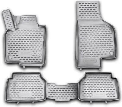 Produktbild von Gummimatten Fußmatten Fußraumschale für VW Tiguan 10/2007-2016