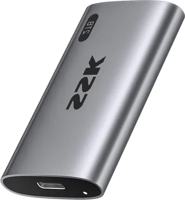 Obrázek produktu pro Externí SSD disk – Přenosný SSD disk – Externí pevný disk (SSD) – SSD disk s rozhraním USB 3.2 – Úložiště 2 TB