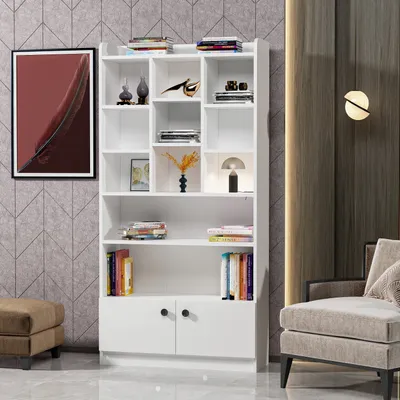 Obrázok produktu pre Skye Decor, Regál - Toshio (biela)