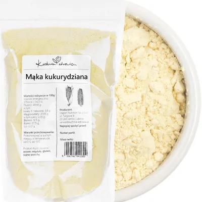 Produktbild von Maismehl 1 kg Natürlich Backmehl Mais Mehl Küche Backen Kochen
