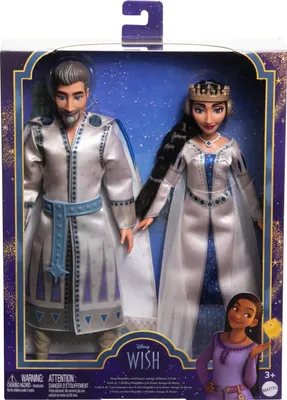 Zdjęcie produktu dla Zestaw lalek Disney Wish Królowa Amaya i Król Magnifico