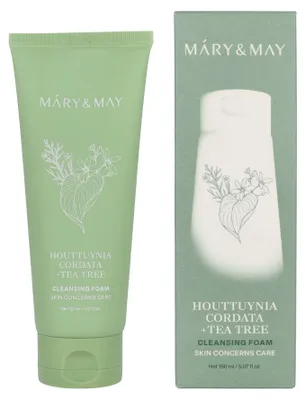 Produktbild von Mary & May Houttuynia Cordata +Tea Tree Cleansing Foam