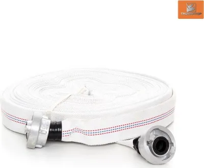 Zdjęcie produktu dla Wąż budowlany, wąż przemysłowy, wąż pożarniczy, wąż do wody 1" C/52mm 20 m