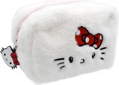 Image de Hello Kitty Plush Vanity Case for Makeup and Accessories