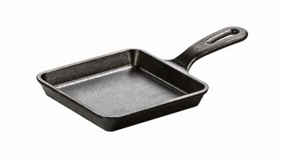 Produktbild von Quadratische gusseiserne Bratpfanne 13 cm / Lodge