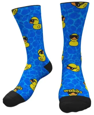 Immagine prodotto di Calzini Wabiks Duckie Crew blu taglia 43-46 blu taglia 43-46